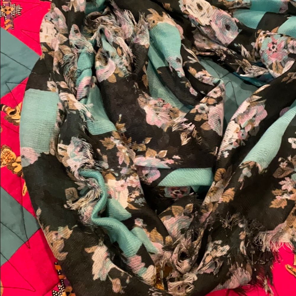 Beautiful floral scarf